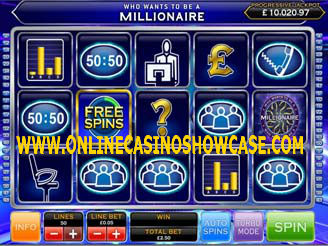 branded slot who wants to be a millionaire